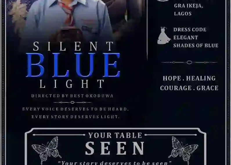 London-based Film producer and actor premieres 'Silent Blue Light' in Lagos