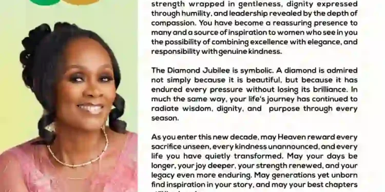 Adron Group Chairman Pays Glowing Tribute to Ogun First Lady at 60