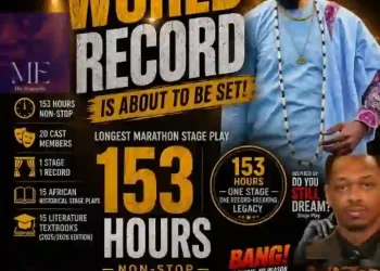 De Boanerges Films And Bishop's Kid Productions To Attempt Guinness World Record For Longest Marathon Stage Play