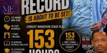 De Boanerges Films And Bishop's Kid Productions To Attempt Guinness World Record For Longest Marathon Stage Play