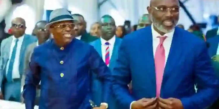 Fubara, Weah Task Judiciary on Independence, Integrity at NBA Conference