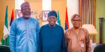 Tinubu Meets Outgoing ECOWAS Commission President Touray