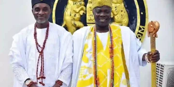 Olowu of Kuta Felicitates Olowu of Owu Abeokuta on Coronation Celebration