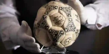 Maradona’s ‘Hand of God’ Ball Sells for £2.5 Million at Auction