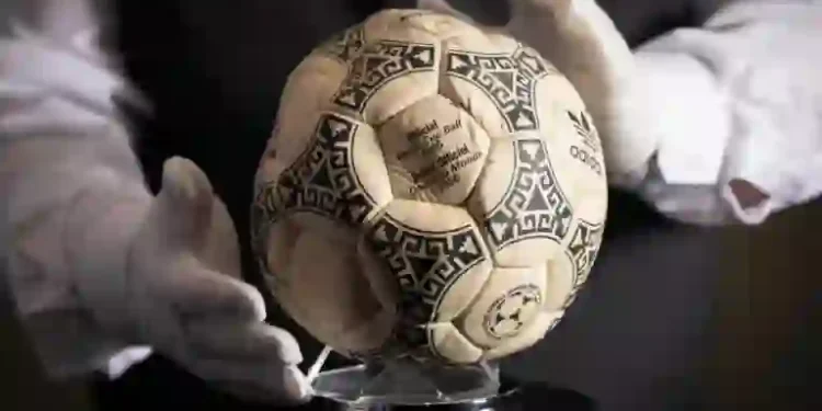 Maradona’s ‘Hand of God’ Ball Sells for £2.5 Million at Auction