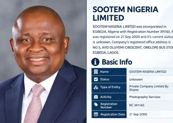 Exclusive! What is Senator Adeola Yayi Hiding About His Company, Sootem?