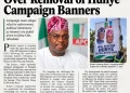 Ogun APC Tension Grows as Hunye Campaign Questions Removal of Banners