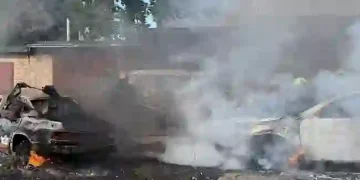 Five Dead, Seven Injured After Russian Drone Strikes Passenger Bus in Ukraine