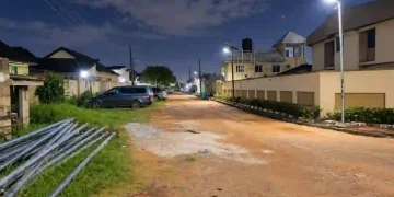 GRA-1 Residents Applaud Senator Abiru for Transformative Solar Street-Light Project