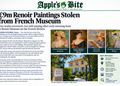 €9m Renoir Paintings Stolen from French Museum