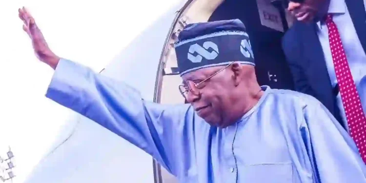Tinubu Jets Out to Mecca for Umrah