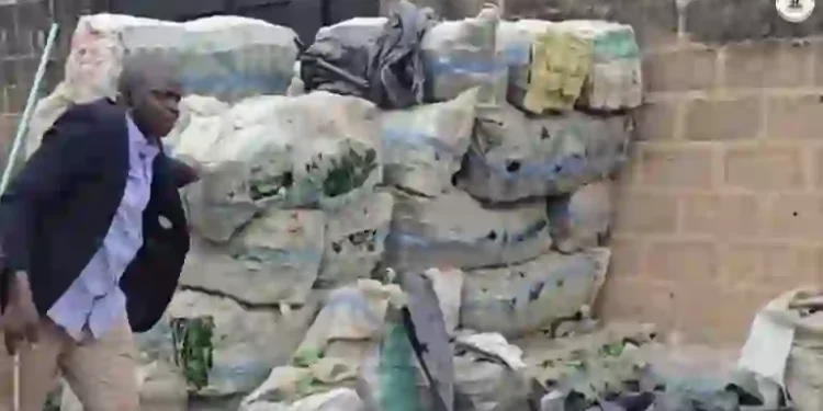 NAFDAC raids Lagos residence used to store empty bottles for fake drinks