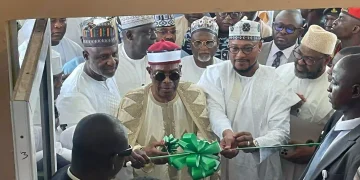 Zamfara @ 30: Dauda Lawal, Colonel Yakubu Commission Remodelled Secretariat in Gusau