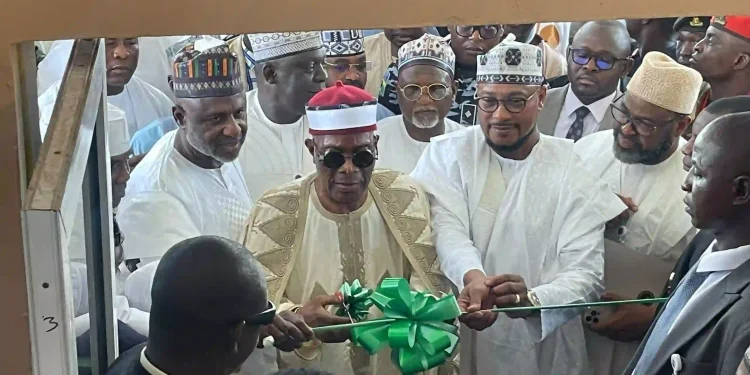 Zamfara @ 30: Dauda Lawal, Colonel Yakubu Commission Remodelled Secretariat in Gusau