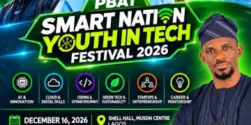 PBAT Smart Nation Initiative Unveils Landmark ‘Youth in Tech Festival 2026’ at Muson Centre, Lagos