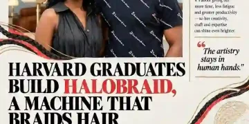 Harvard Graduates Yinka Ogunbiyi, David Afolabi Build, HaloBraid, a Machine That Braids Hair