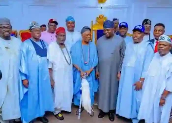 2027: APC Presidential Campaign Council Visits Olubadan in Ibadan
